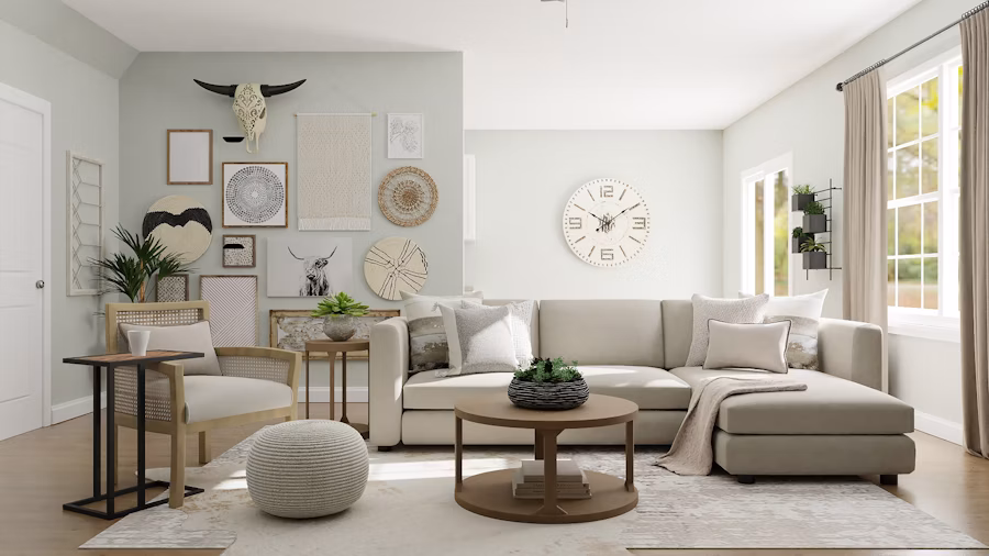 Peaceful bedroom
